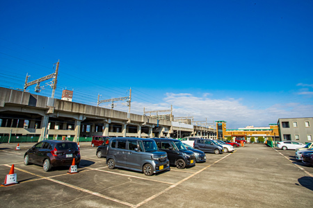 パスカード専用駐車スペース（C棟2F）