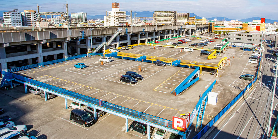 高崎駅駐車場